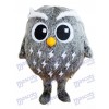 Grey Owl Mascot Costume Bird Animal 