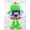 Green Robotic Car Mascot Costume