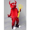 Halloween Red Evil Devil Mascot Costume