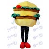 Hamburger with Cheese Mascot Costume