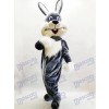 Gray Bunny Easter Rabbit Hare Mascot Costume 