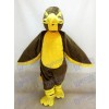 Brown Hawk Falcon Mascot Costume Animal 