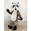 Grey Raccoon Mascot Costume Anima
