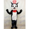 Cat in the Hat Mascot Costume Cartoon  