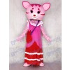 Fairy Pink Cat Adult Mascot Costume