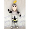 Adult Silver Knight College of St Rose Mascot Costume