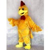 Cute Realistic Rusty Rooster Mascot Costume Animal 