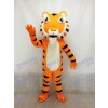 Cute Yellow India Tiger Mascot Costume