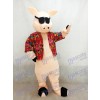 Pig Piglet Hog with Shirt & Sunglasses Mascot Costume