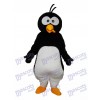 Pipe Black Penguin Mascot Adult Costume