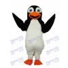 Black Penguin Mascot Adult Costume