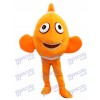 Finding Nemo Orange Ocellaris Clownfish Mascot Costume Cartoon Character Halloween