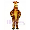 Cute Realistic Giraffe Mascot Costume