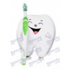 White Tooth Cartoon Adult Mascot Costume