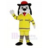 Sparky the Fire Dog Mascot Costume Cartoon