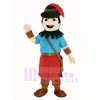 Robin Hood in Red Hat Mascot Costume Adult