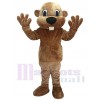 Alex the Beaver Mascot Costume Animal