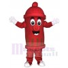 Red Public Utilities Fire Hydrant Mascot Costumes