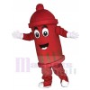 Red Public Utilities Fire Hydrant Mascot Costumes