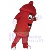 Red Public Utilities Fire Hydrant Mascot Costumes