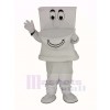 Funny White Toilet Mascot Costume