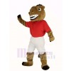 New Central's Buddy Broncho Horse in Red Jersey Mascot Costume