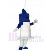 White and Blue Syringe for Hospital Clinic Mascot Costume