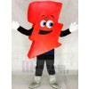 Neon Red Lightning Bolt Mr. Electric Lightning Bolt Mascot Costumes