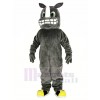 Gray Rhino Mascot Costume Animal	
