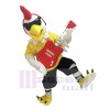 Rooster with Guitar Rockin Chicken Mascot Costume Mascot Costume