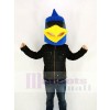 Blue Bird Only Head Mascot Costume Cartoon