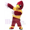 Red Cardinal in Yellow Shirt Mascot Costumes Bird Animal