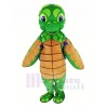 Sea Turtle with Blue Shell Mascot Costume Animal