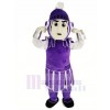 Purple Titan Spartan Sparty Mascot Costume People