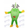 Big Green Eyes Monster Mascot Adult Costume