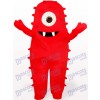 Red Monster Anime Adult Mascot Costume