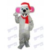 Christmas Mouse Mascot Adult Costume