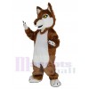 Wolf mascot costume