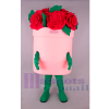 Flower Bucket Mascot Costume
