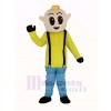 Boy with Yellow Shirt Mascot Costume