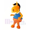 Cute Orange Horse Mascot Costumes Animal