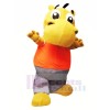 Little Cute Hippo Mascot Costume Cartoon