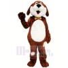 Brown and White Dog Mascot Costumes Animal