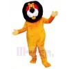 Funny Orange Lion Mascot Costumes Adult