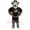 Power Sport Jaguar Mascot Costume Cartoon