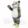 Grey White Hamster Mascot Costumes Animal