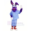 Doctor Rabbit with Blue Shirt Mascot Costumes Animal