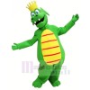 King Green Dragon Mascot Costumes Cartoon