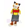 Cute Pattern Cat Mascot Costumes Cartoon