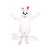 Cute Pink Easter Bunny Mascot Costumes Cheap	